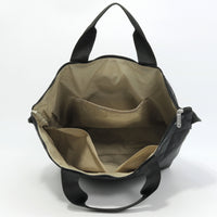 LeSportsac レスポートサック トートバッグ 4360 DELUXE EASY CARRY TOTE HE62 Black Cross Deboss