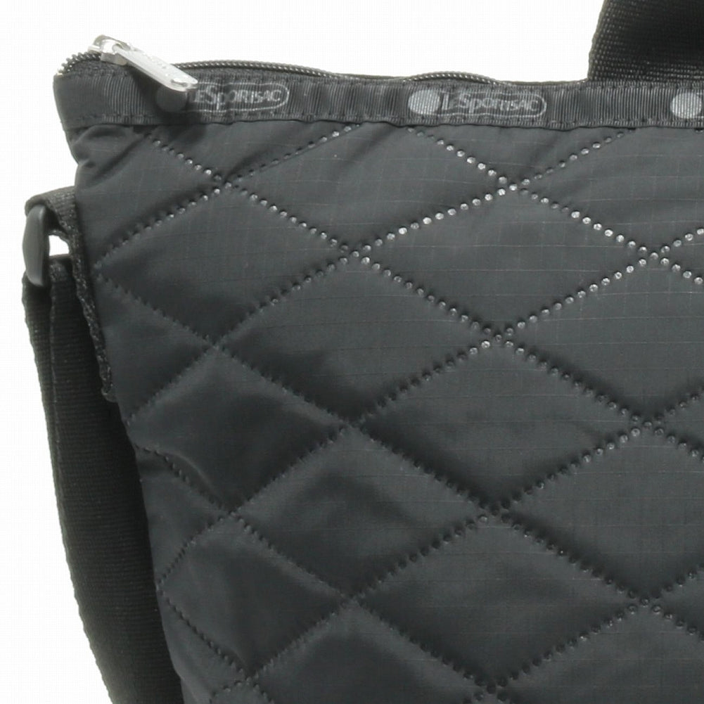 LeSportsac レスポートサック トートバッグ 4360 DELUXE EASY CARRY TOTE HE62 Black Cross Deboss