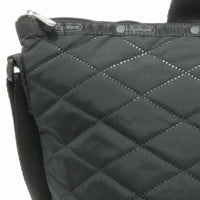 LeSportsac レスポートサック トートバッグ 4360 DELUXE EASY CARRY TOTE HE62 Black Cross Deboss
