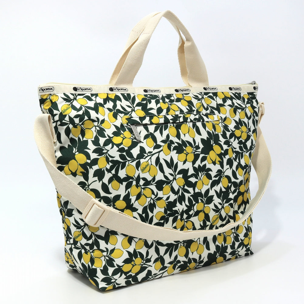 LeSportsac レスポートサック トートバッグ 4360 DELUXE EASY CARRY TOTE HF42 LEMON ORCHARD