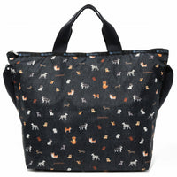 LeSportsac レスポートサック トートバッグ 4360 DELUXE EASY CARRY TOTE HF44 WOOF WONDERLAND