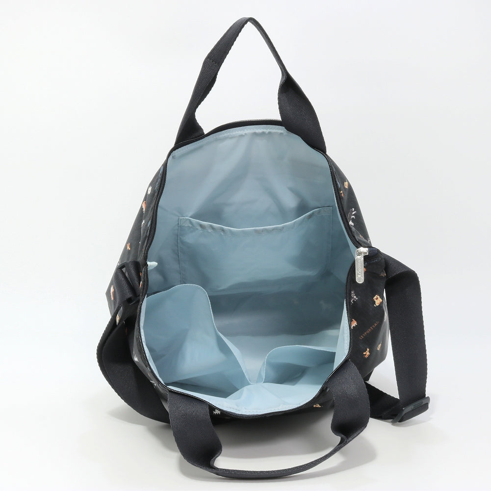 LeSportsac レスポートサック トートバッグ 4360 DELUXE EASY CARRY TOTE HF44 WOOF WONDERLAND