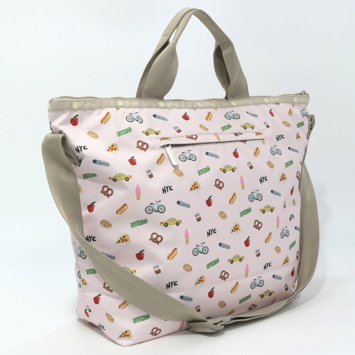 LeSportsac レスポートサック トートバッグ 4360 DELUXE EASY CARRY TOTE HF56 NYC ICONS PINK