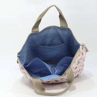 LeSportsac レスポートサック トートバッグ 4360 DELUXE EASY CARRY TOTE HF56 NYC ICONS PINK