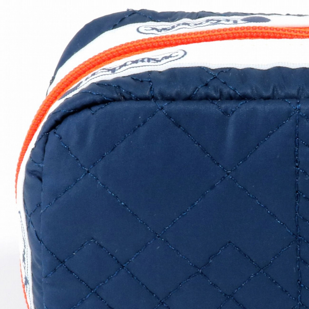 LeSportsac レスポートサック ポーチ 6511 RECTANGULAR COSMETIC E968 SWEATER QUILTING NAVY