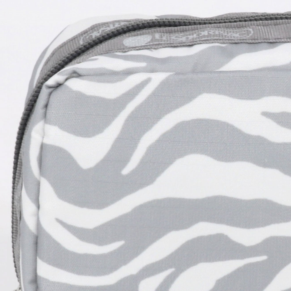 LeSportsac レスポートサック ポーチ 6511 RECTANGULAR COSMETIC E974 ALLOY ZEBRA