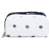 LeSportsac レスポートサック ポーチ 6511 RECTANGULAR COSMETIC E981 DAISY EMBROIDERY