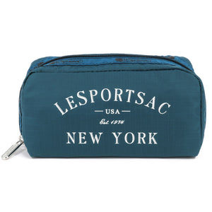 LeSportsac レスポートサック ポーチ 6511 RECTANGULAR COSMETIC H124 DEEP LAGOON LOGO COSM