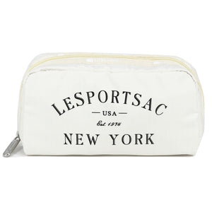LeSportsac レスポートサック ポーチ 6511 RECTANGULAR COSMETIC H126 MERINGUE LOGO COSM