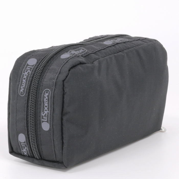 LeSportsac レスポートサック ポーチ 6511 RECTANGULAR COSMETIC H155 BLACK LOGO COSM