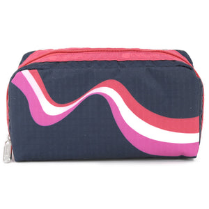 LeSportsac レスポートサック ポーチ 6511 RECTANGULAR COSMETIC HB25 RETRO WAVES RECT COSM