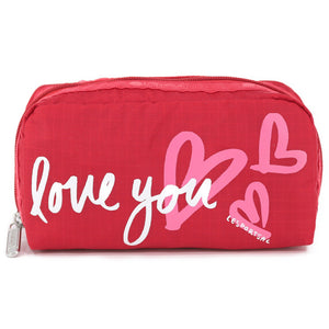 LeSportsac レスポートサック ポーチ 6511 RECTANGULAR COSMETIC HB30 LOVE NOTES RECT COSM