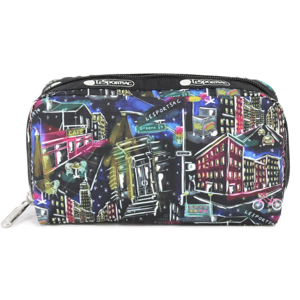 極美品　レスポートサック LeSportsac レスポートサック ポーチ 6511 RECTANGULAR COSMETIC HB55