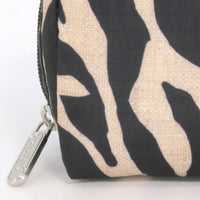 LeSportsac レスポートサック ポーチ 6511 RECTANGULAR COSMETIC HC94 RAFFIA ZEBRA