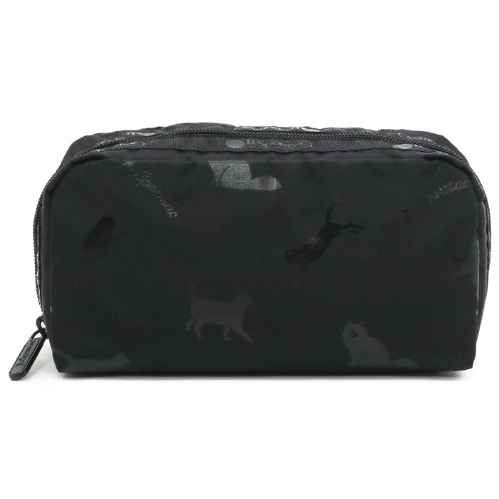LeSportsac レスポートサック ポーチ 6511 RECTANGULAR COSMETIC HD45 BLACK CATS [並行輸入商品]