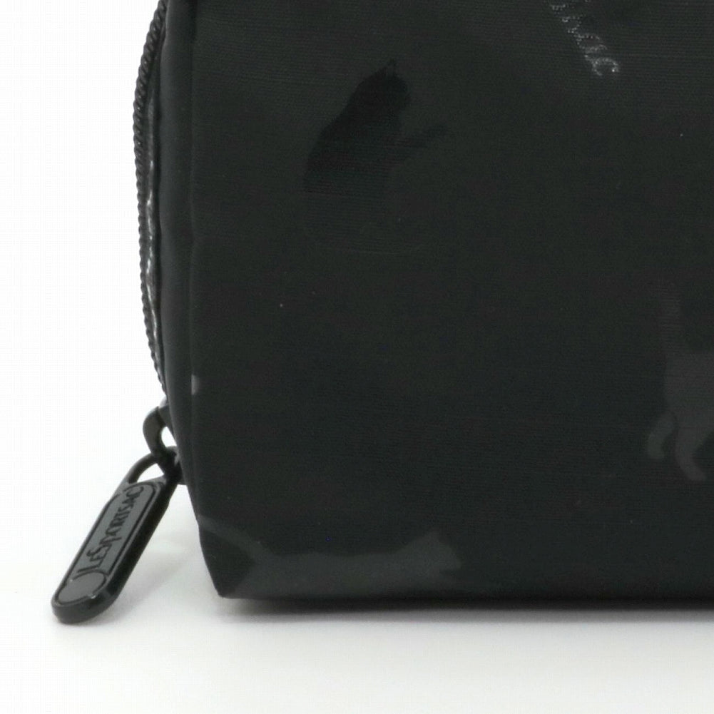LeSportsac レスポートサック ポーチ 6511 RECTANGULAR COSMETIC HD45 BLACK CATS [並行輸入商品]