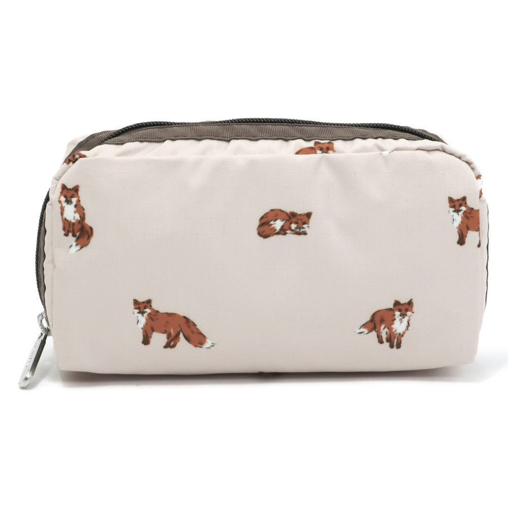 LeSportsac レスポートサック ポーチ 6511 RECTANGULAR COSMETIC HD49 DASHING FOXES [並行輸入商品]