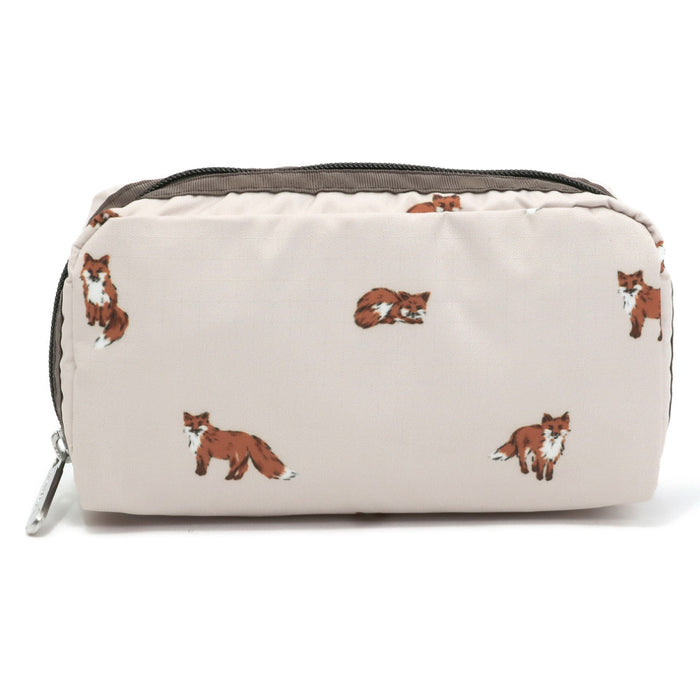 LeSportsac レスポートサック ポーチ 6511 RECTANGULAR COSMETIC HD49 DASHING FOXES [並行輸入商品]