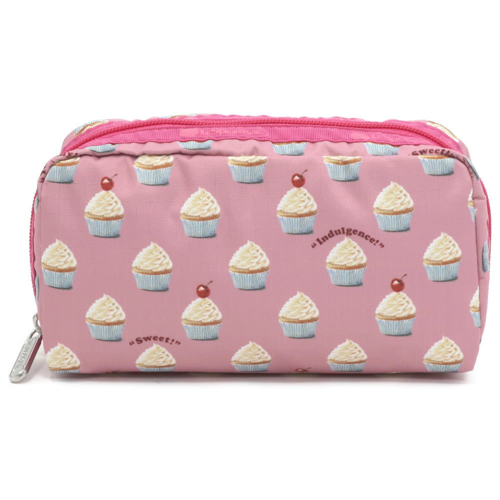 LeSportsac レスポートサック ポーチ 6511 RECTANGULAR COSMETIC HD87 SWEET CUPCAKE DELIGHT [並行輸入商品]