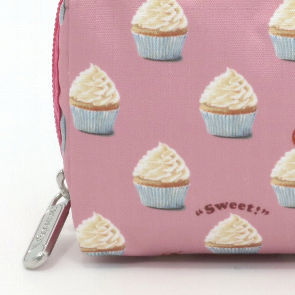 LeSportsac レスポートサック ポーチ 6511 RECTANGULAR COSMETIC HD87 SWEET CUPCAKE DELIGHT [並行輸入商品]