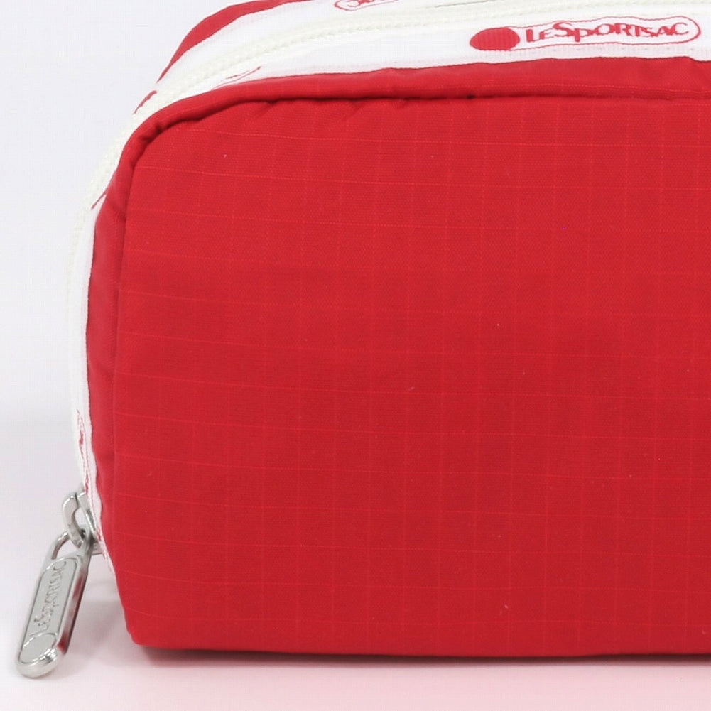 LeSportsac レスポートサック ポーチ 6511 RECTANGULAR COSMETIC L159 SPECTATOR ROUGE RED