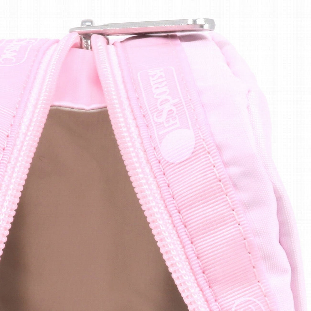 レスポートサック　ピンクのファスナー式ポーチ LeSportsac(レスポートサック)の【MAQUIA別注】SQUARE COSMETIC