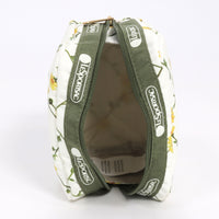 LeSportsac レスポートサック ポーチ 6701 SQUARE COSMETIC HC11 DAISY CROSS ECRU