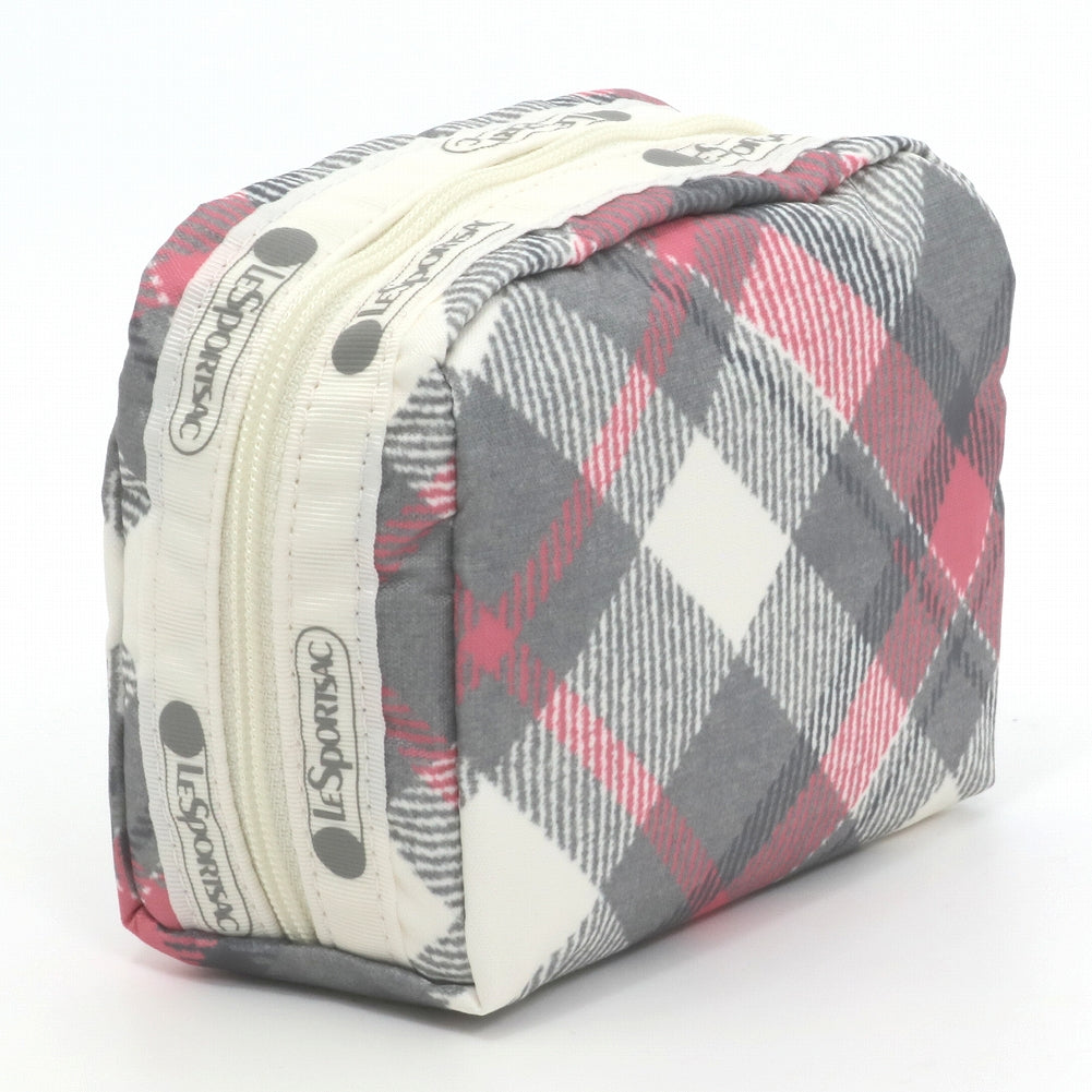 LeSportsac レスポートサック ポーチ 6701 SQUARE COSMETIC HD41 SEAMLESS TARTAN [並行輸入商品]