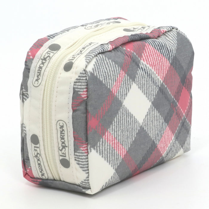 LeSportsac レスポートサック ポーチ 6701 SQUARE COSMETIC HD41 SEAMLESS TARTAN [並行輸入商品]