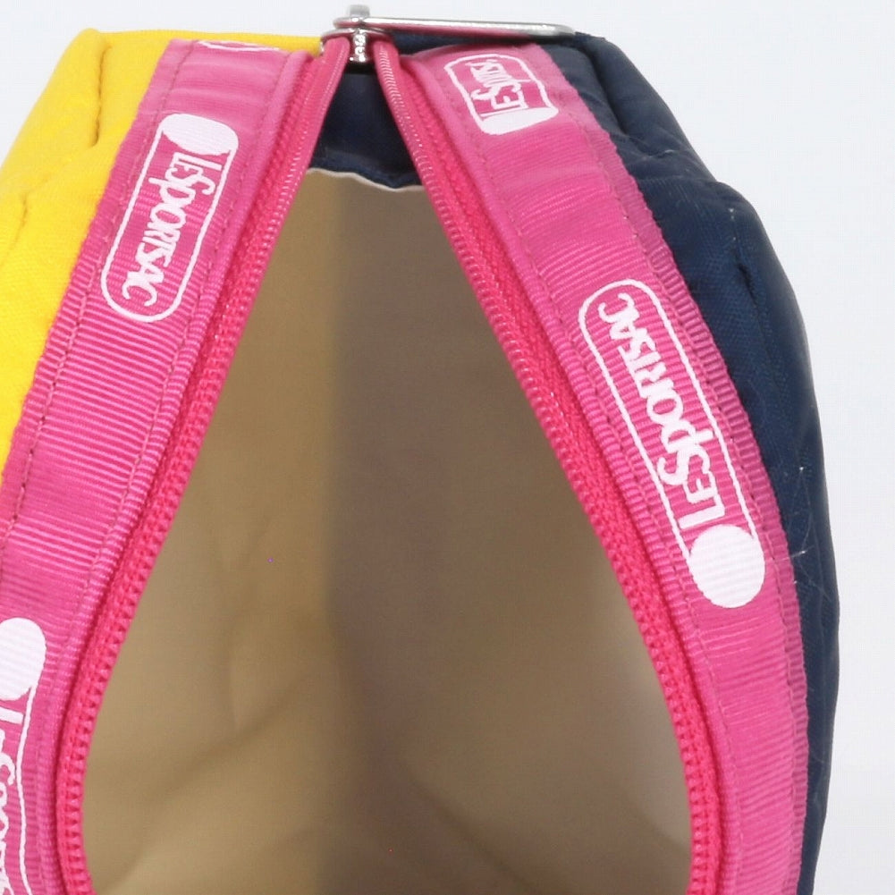 LeSportsac レスポートサック ポーチ 6701 SQUARE COSMETIC L251 MIFFY NAVY/ YELLOW SQ