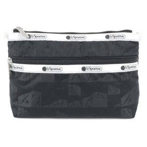 LeSportsac レスポートサック ポーチ 7105 COSMETIC CLUTCH E946 SUMMIT JACQUARD BLACK