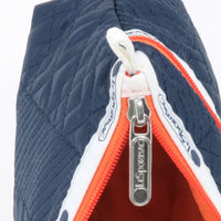 LeSportsac レスポートサック ポーチ 7105 COSMETIC CLUTCH E968 SWEATER QUILTING NAVY