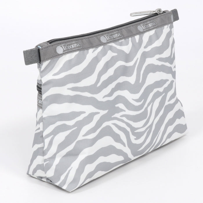 LeSportsac レスポートサック ポーチ 7105 COSMETIC CLUTCH E974 ALLOY ZEBRA