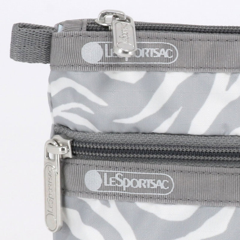 LeSportsac レスポートサック ポーチ 7105 COSMETIC CLUTCH E974 ALLOY ZEBRA