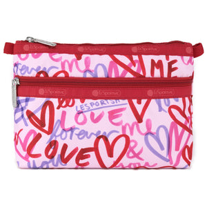 LeSportsac レスポートサック ポーチ 7105 COSMETIC CLUTCH HA68 LOVE NOTES
