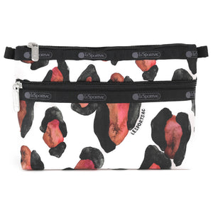 LeSportsac レスポートサック ポーチ 7105 COSMETIC CLUTCH HA72 WATERCOLOR LEOPARD