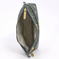 LeSportsac レスポートサック ポーチ 7105 COSMETIC CLUTCH HC10 DAISY CROSS GREEN