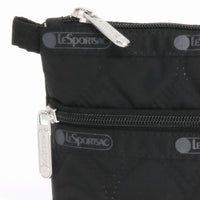 LeSportsac レスポートサック ポーチ 7105 COSMETIC CLUTCH HC14 BLACK HEART DEBOSS