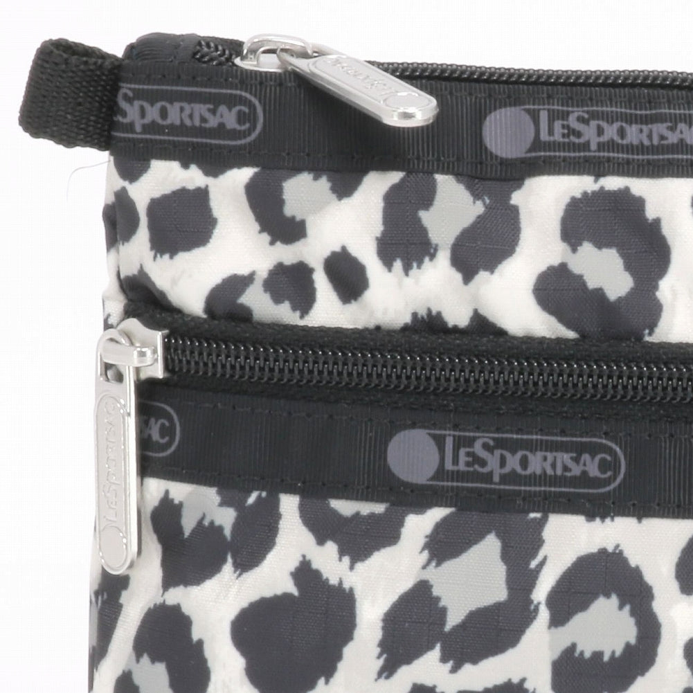 LeSportsac レスポートサック ポーチ 7105 COSMETIC CLUTCH HC19 NEUTRAL LEOPARD
