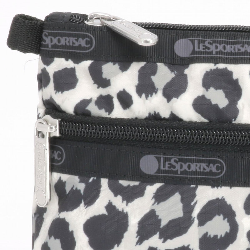 LeSportsac レスポートサック ポーチ 7105 COSMETIC CLUTCH HC19 NEUTRAL LEOPARD