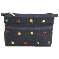 LeSportsac レスポートサック ポーチ 7105 COSMETIC CLUTCH HC25 MIXED FRUIT EMBROIDERY