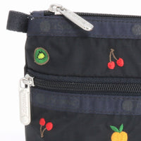 LeSportsac レスポートサック ポーチ 7105 COSMETIC CLUTCH HC25 MIXED FRUIT EMBROIDERY