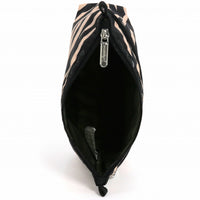 LeSportsac レスポートサック ポーチ 7105 COSMETIC CLUTCH HC94 RAFFIA ZEBRA
