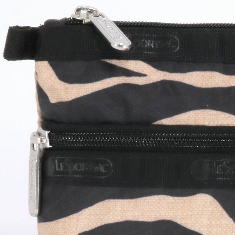LeSportsac レスポートサック ポーチ 7105 COSMETIC CLUTCH HC94 RAFFIA ZEBRA