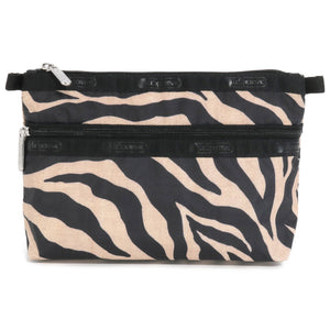 LeSportsac レスポートサック ポーチ 7105 COSMETIC CLUTCH HC94 RAFFIA ZEBRA