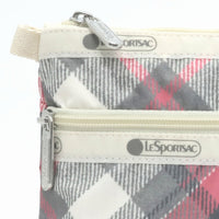 LeSportsac レスポートサック ポーチ 7105 COSMETIC CLUTCH HD41 SEAMLESS TARTAN [並行輸入商品]