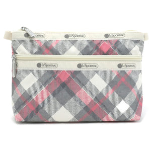 LeSportsac レスポートサック ポーチ 7105 COSMETIC CLUTCH HD41 SEAMLESS TARTAN [並行輸入商品]