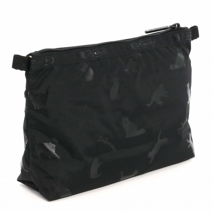 LeSportsac レスポートサック ポーチ 7105 COSMETIC CLUTCH HD45 BLACK CATS