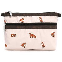 LeSportsac レスポートサック ポーチ 7105 COSMETIC CLUTCH HD49 DASHING FOXES