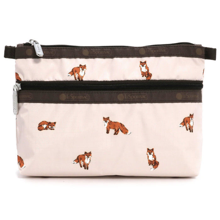 LeSportsac レスポートサック ポーチ 7105 COSMETIC CLUTCH HD49 DASHING FOXES